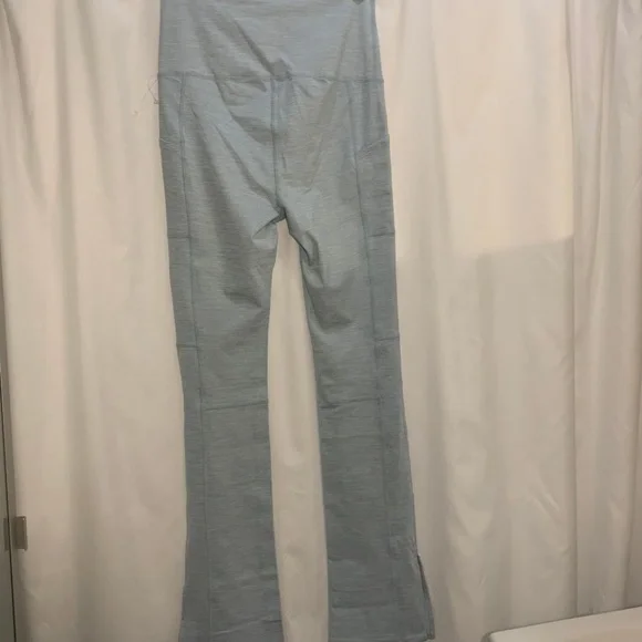 NWOT Zen Again Heather Flares By FP Movements Heather Blue Pearl small - Picture 5 of 11